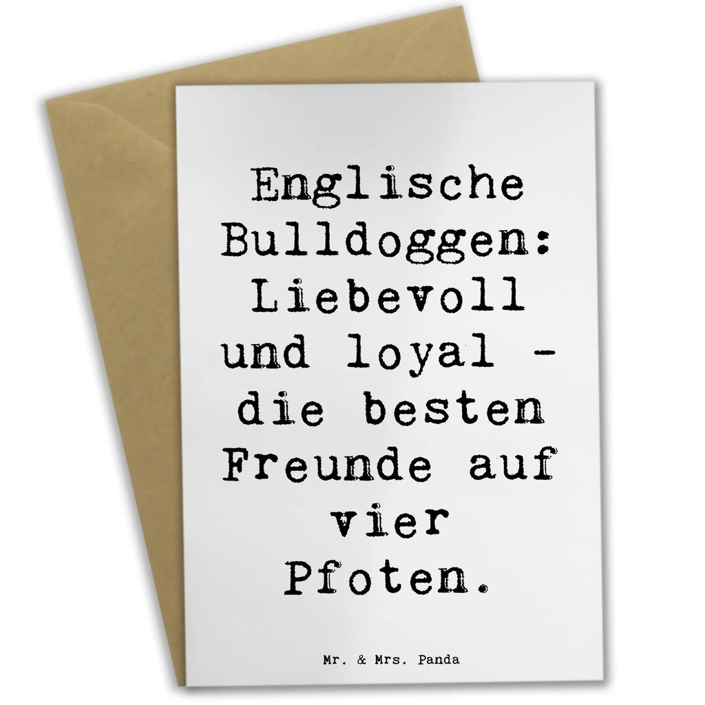 Grußkarte Spruch Englische Bulldogge Freunde Grußkarte, Klappkarte, Einladungskarte, Glückwunschkarte, Hochzeitskarte, Geburtstagskarte, Karte, Ansichtskarten, Hund, Hunderasse, Rassehund, Hundebesitzer, Geschenk, Tierfreund, Schenken, Welpe