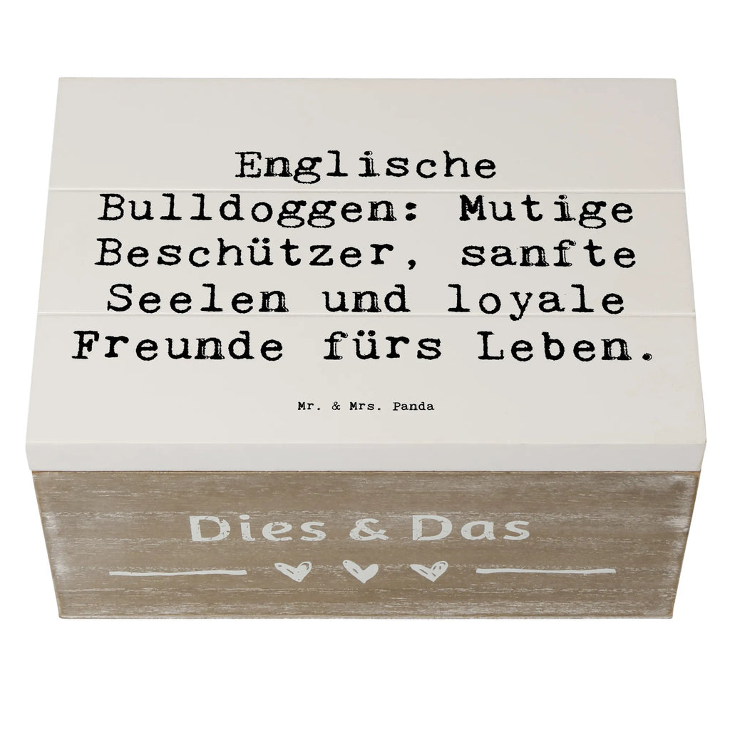 Holzkiste Spruch Englische Bulldogge Holzkiste, Kiste, Schatzkiste, Truhe, Schatulle, XXL, Erinnerungsbox, Erinnerungskiste, Dekokiste, Aufbewahrungsbox, Geschenkbox, Geschenkdose, Hund, Hunderasse, Rassehund, Hundebesitzer, Geschenk, Tierfreund, Schenken, Welpe