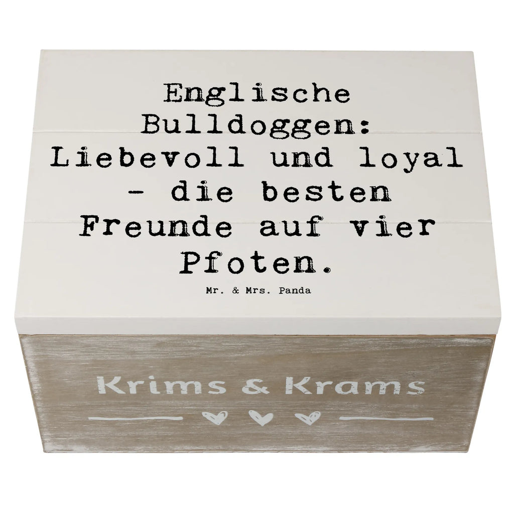 Holzkiste Spruch Englische Bulldogge Freunde Holzkiste, Kiste, Schatzkiste, Truhe, Schatulle, XXL, Erinnerungsbox, Erinnerungskiste, Dekokiste, Aufbewahrungsbox, Geschenkbox, Geschenkdose, Hund, Hunderasse, Rassehund, Hundebesitzer, Geschenk, Tierfreund, Schenken, Welpe