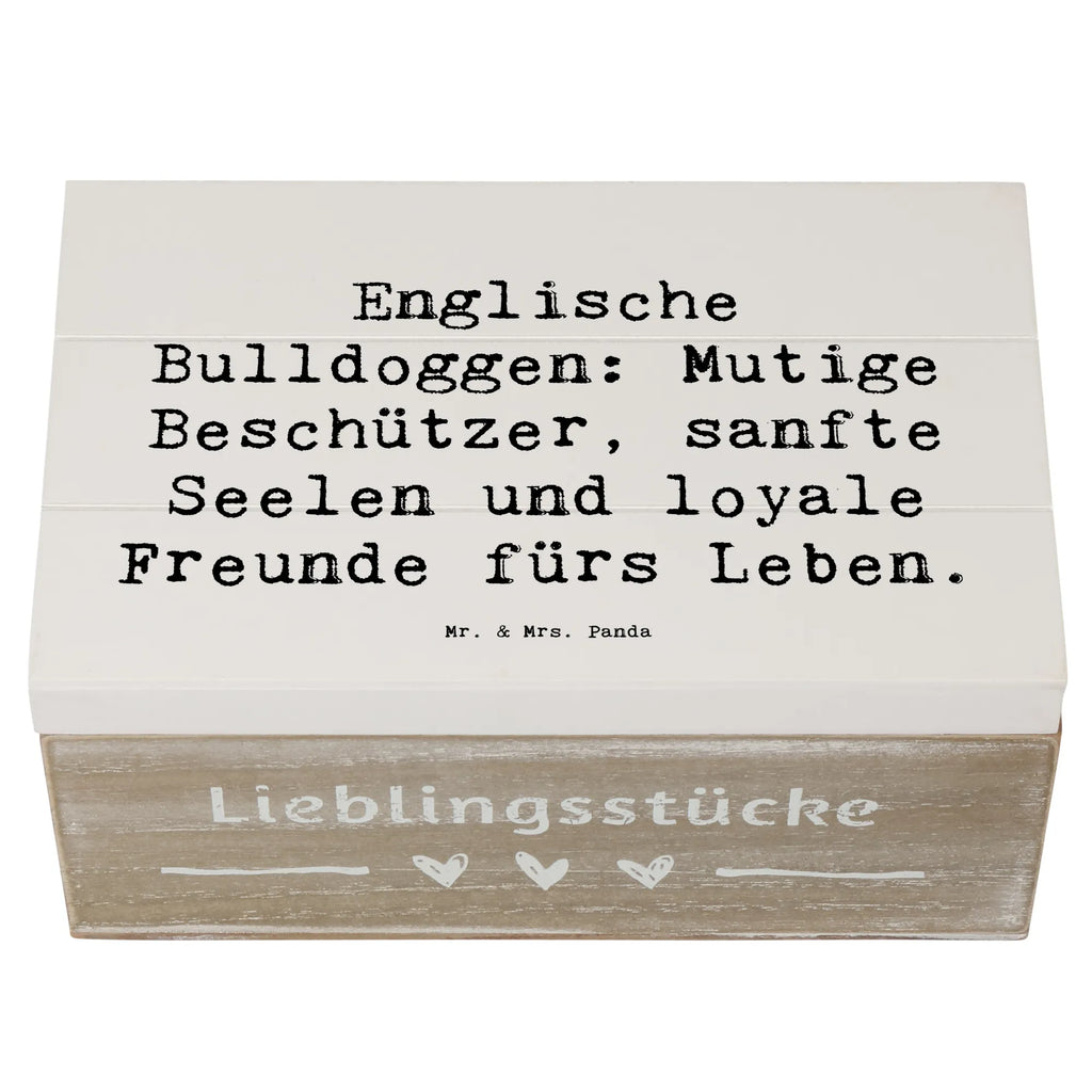 Holzkiste Spruch Englische Bulldogge Holzkiste, Kiste, Schatzkiste, Truhe, Schatulle, XXL, Erinnerungsbox, Erinnerungskiste, Dekokiste, Aufbewahrungsbox, Geschenkbox, Geschenkdose, Hund, Hunderasse, Rassehund, Hundebesitzer, Geschenk, Tierfreund, Schenken, Welpe