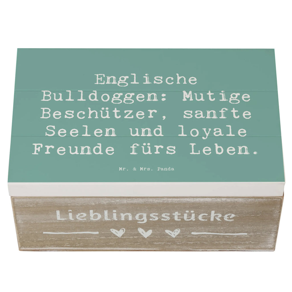 Holzkiste Spruch Englische Bulldogge Holzkiste, Kiste, Schatzkiste, Truhe, Schatulle, XXL, Erinnerungsbox, Erinnerungskiste, Dekokiste, Aufbewahrungsbox, Geschenkbox, Geschenkdose, Hund, Hunderasse, Rassehund, Hundebesitzer, Geschenk, Tierfreund, Schenken, Welpe