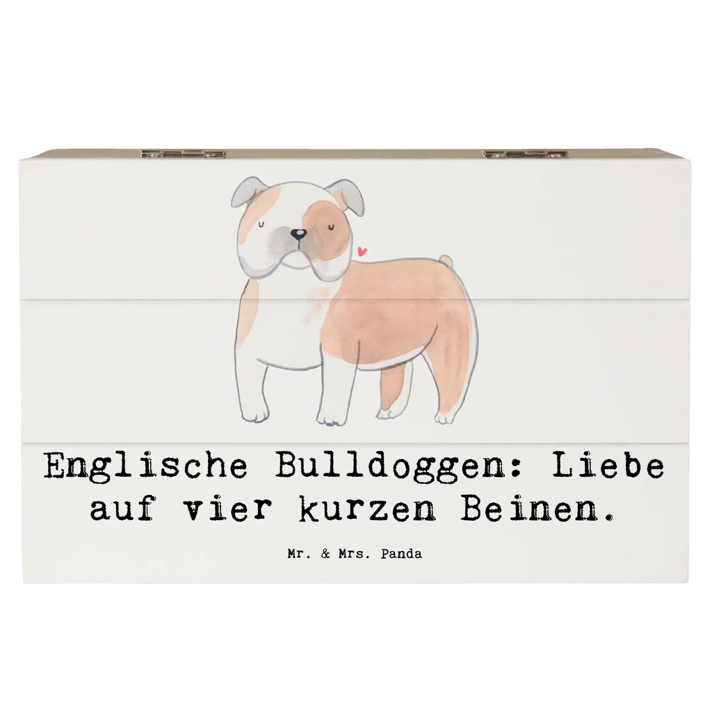 Holzkiste Englische Bulldogge Liebe Holzkiste, Kiste, Schatzkiste, Truhe, Schatulle, XXL, Erinnerungsbox, Erinnerungskiste, Dekokiste, Aufbewahrungsbox, Geschenkbox, Geschenkdose, Hund, Hunderasse, Rassehund, Hundebesitzer, Geschenk, Tierfreund, Schenken, Welpe