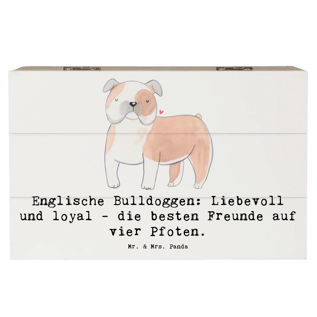 Holzkiste Englische Bulldogge Freunde Holzkiste, Kiste, Schatzkiste, Truhe, Schatulle, XXL, Erinnerungsbox, Erinnerungskiste, Dekokiste, Aufbewahrungsbox, Geschenkbox, Geschenkdose, Hund, Hunderasse, Rassehund, Hundebesitzer, Geschenk, Tierfreund, Schenken, Welpe