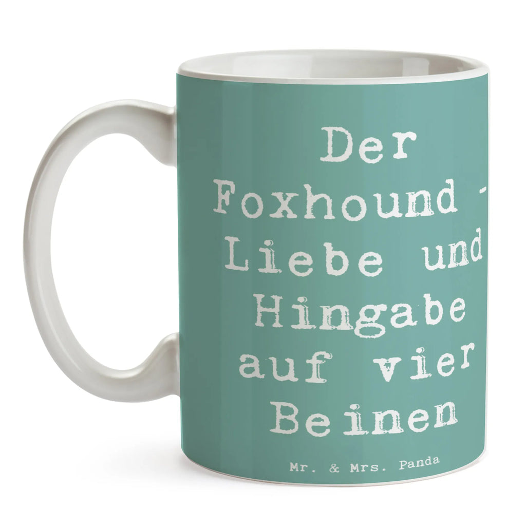 Tasse Spruch Liebevoller Foxhound Tasse, Kaffeetasse, Teetasse, Becher, Kaffeebecher, Teebecher, Keramiktasse, Porzellantasse, Büro Tasse, Geschenk Tasse, Tasse Sprüche, Tasse Motive, Kaffeetassen, Tasse bedrucken, Designer Tasse, Cappuccino Tassen, Schöne Teetassen, Hund, Hunderasse, Rassehund, Hundebesitzer, Geschenk, Tierfreund, Schenken, Welpe