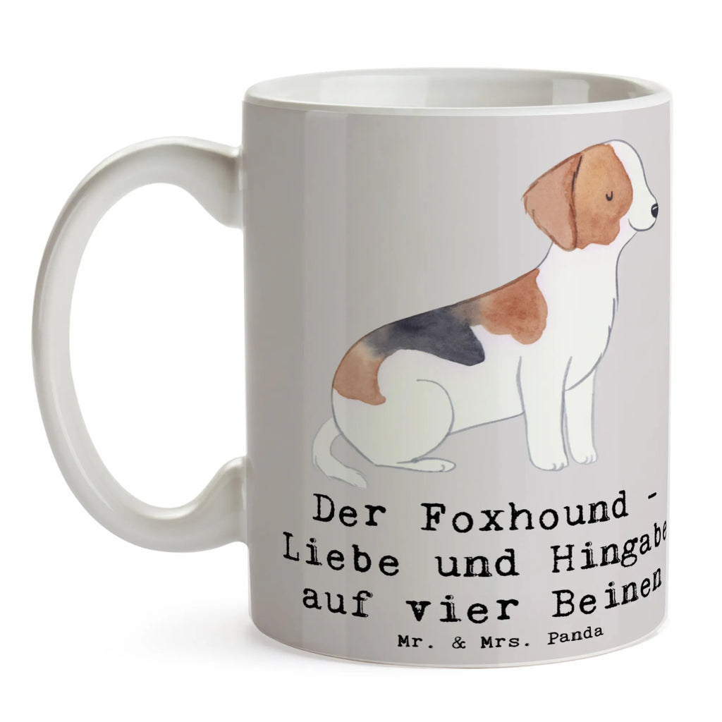 Tasse Liebevoller Foxhound Tasse, Kaffeetasse, Teetasse, Becher, Kaffeebecher, Teebecher, Keramiktasse, Porzellantasse, Büro Tasse, Geschenk Tasse, Tasse Sprüche, Tasse Motive, Kaffeetassen, Tasse bedrucken, Designer Tasse, Cappuccino Tassen, Schöne Teetassen, Hund, Hunderasse, Rassehund, Hundebesitzer, Geschenk, Tierfreund, Schenken, Welpe