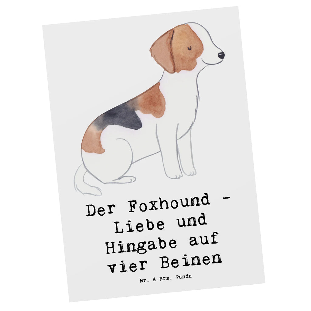 Postkarte Liebevoller Foxhound Postkarte, Karte, Geschenkkarte, Grußkarte, Einladung, Ansichtskarte, Geburtstagskarte, Einladungskarte, Dankeskarte, Ansichtskarten, Einladung Geburtstag, Einladungskarten Geburtstag, Hund, Hunderasse, Rassehund, Hundebesitzer, Geschenk, Tierfreund, Schenken, Welpe