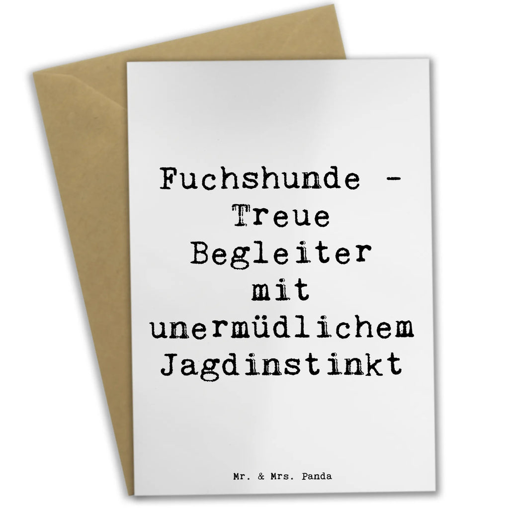 Grußkarte Spruch Fuchshunde Treue Grußkarte, Klappkarte, Einladungskarte, Glückwunschkarte, Hochzeitskarte, Geburtstagskarte, Karte, Ansichtskarten, Hund, Hunderasse, Rassehund, Hundebesitzer, Geschenk, Tierfreund, Schenken, Welpe