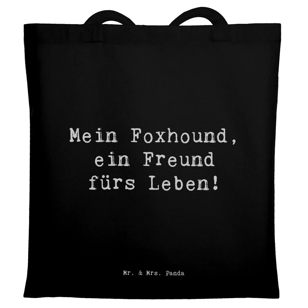 Tragetasche Spruch Foxhound Freund Beuteltasche, Beutel, Einkaufstasche, Jutebeutel, Stoffbeutel, Tasche, Shopper, Umhängetasche, Strandtasche, Schultertasche, Stofftasche, Tragetasche, Badetasche, Jutetasche, Einkaufstüte, Laptoptasche, Hund, Hunderasse, Rassehund, Hundebesitzer, Geschenk, Tierfreund, Schenken, Welpe