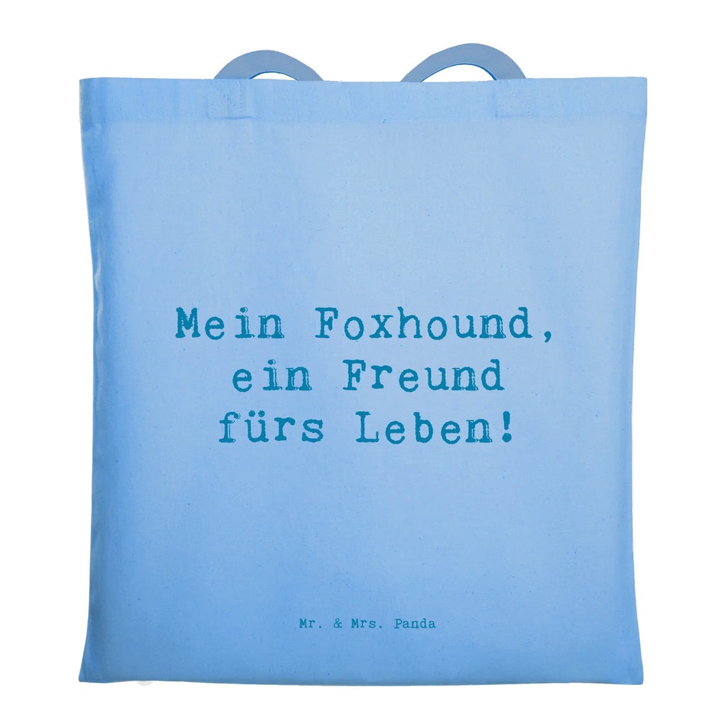 Tragetasche Spruch Foxhound Freund Beuteltasche, Beutel, Einkaufstasche, Jutebeutel, Stoffbeutel, Tasche, Shopper, Umhängetasche, Strandtasche, Schultertasche, Stofftasche, Tragetasche, Badetasche, Jutetasche, Einkaufstüte, Laptoptasche, Hund, Hunderasse, Rassehund, Hundebesitzer, Geschenk, Tierfreund, Schenken, Welpe