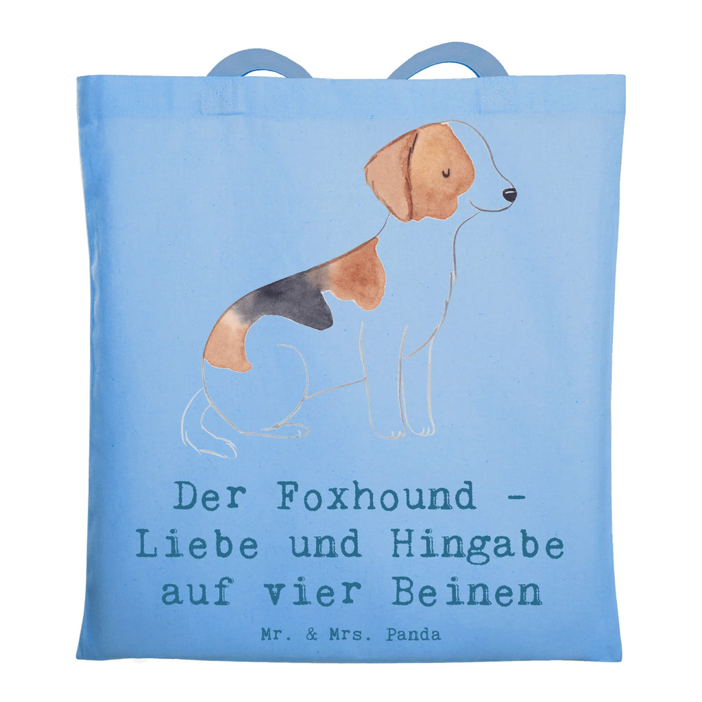 Tragetasche Liebevoller Foxhound Beuteltasche, Beutel, Einkaufstasche, Jutebeutel, Stoffbeutel, Tasche, Shopper, Umhängetasche, Strandtasche, Schultertasche, Stofftasche, Tragetasche, Badetasche, Jutetasche, Einkaufstüte, Laptoptasche, Hund, Hunderasse, Rassehund, Hundebesitzer, Geschenk, Tierfreund, Schenken, Welpe