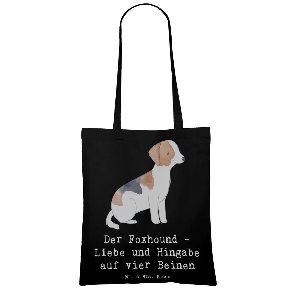 Tragetasche Liebevoller Foxhound Beuteltasche, Beutel, Einkaufstasche, Jutebeutel, Stoffbeutel, Tasche, Shopper, Umhängetasche, Strandtasche, Schultertasche, Stofftasche, Tragetasche, Badetasche, Jutetasche, Einkaufstüte, Laptoptasche, Hund, Hunderasse, Rassehund, Hundebesitzer, Geschenk, Tierfreund, Schenken, Welpe