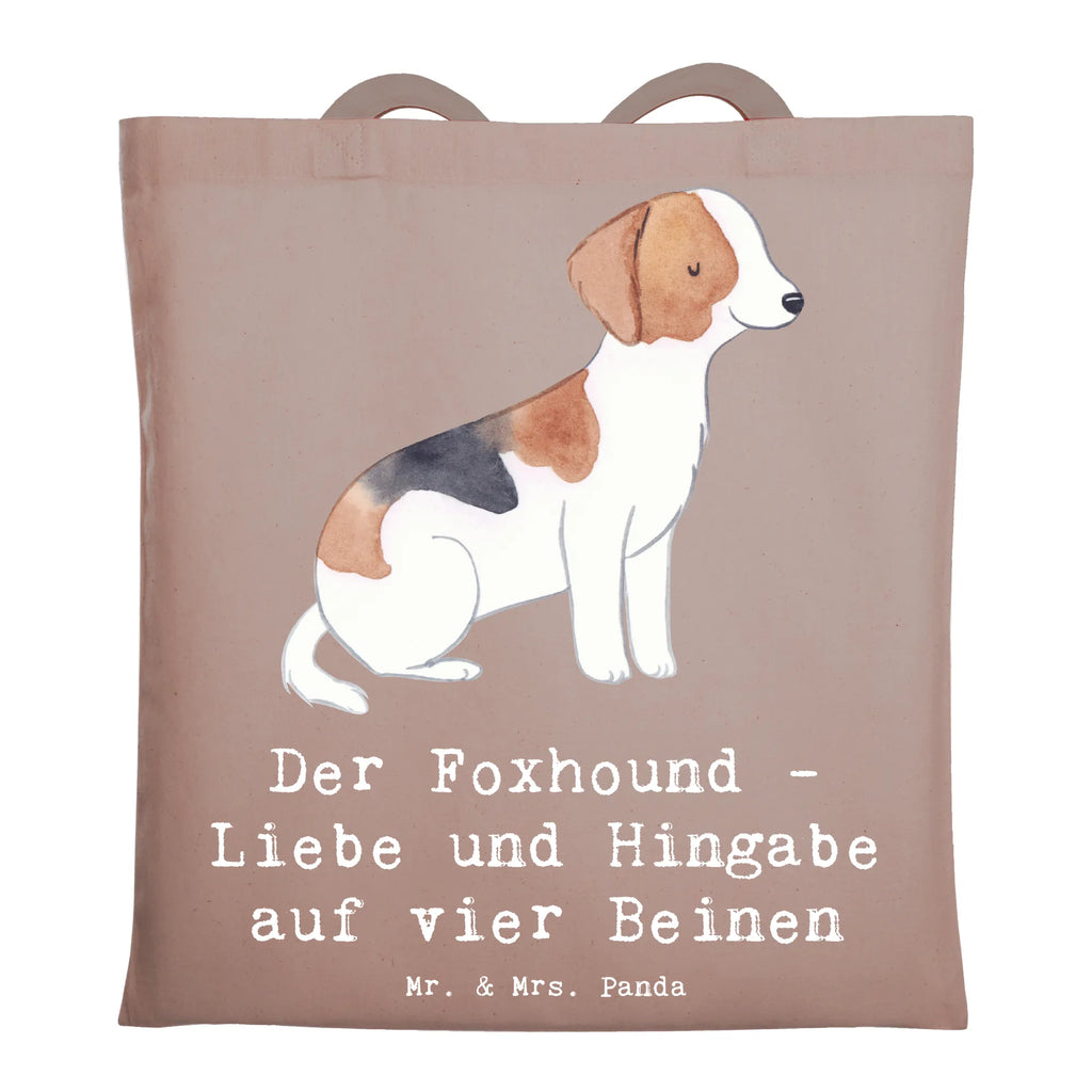 Tragetasche Liebevoller Foxhound Beuteltasche, Beutel, Einkaufstasche, Jutebeutel, Stoffbeutel, Tasche, Shopper, Umhängetasche, Strandtasche, Schultertasche, Stofftasche, Tragetasche, Badetasche, Jutetasche, Einkaufstüte, Laptoptasche, Hund, Hunderasse, Rassehund, Hundebesitzer, Geschenk, Tierfreund, Schenken, Welpe