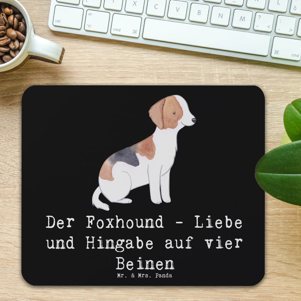 Mauspad Liebevoller Foxhound Mousepad, Computer zubehör, Büroausstattung, PC Zubehör, Arbeitszimmer, Mauspad, Einzigartiges Mauspad, Designer Mauspad, Mausunterlage, Mauspad Büro, Hund, Hunderasse, Rassehund, Hundebesitzer, Geschenk, Tierfreund, Schenken, Welpe