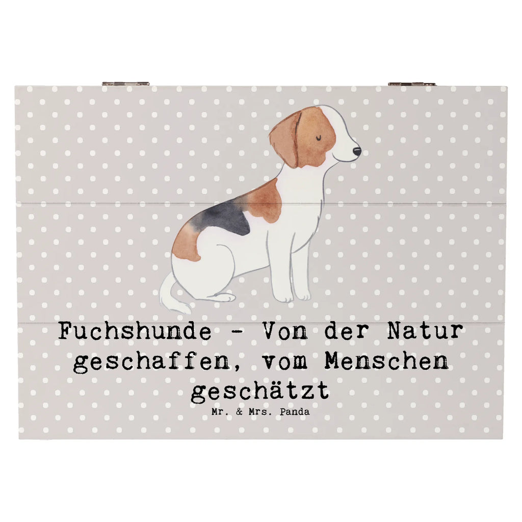 Holzkiste Fuchshunde Liebe Holzkiste, Kiste, Schatzkiste, Truhe, Schatulle, XXL, Erinnerungsbox, Erinnerungskiste, Dekokiste, Aufbewahrungsbox, Geschenkbox, Geschenkdose, Hund, Hunderasse, Rassehund, Hundebesitzer, Geschenk, Tierfreund, Schenken, Welpe