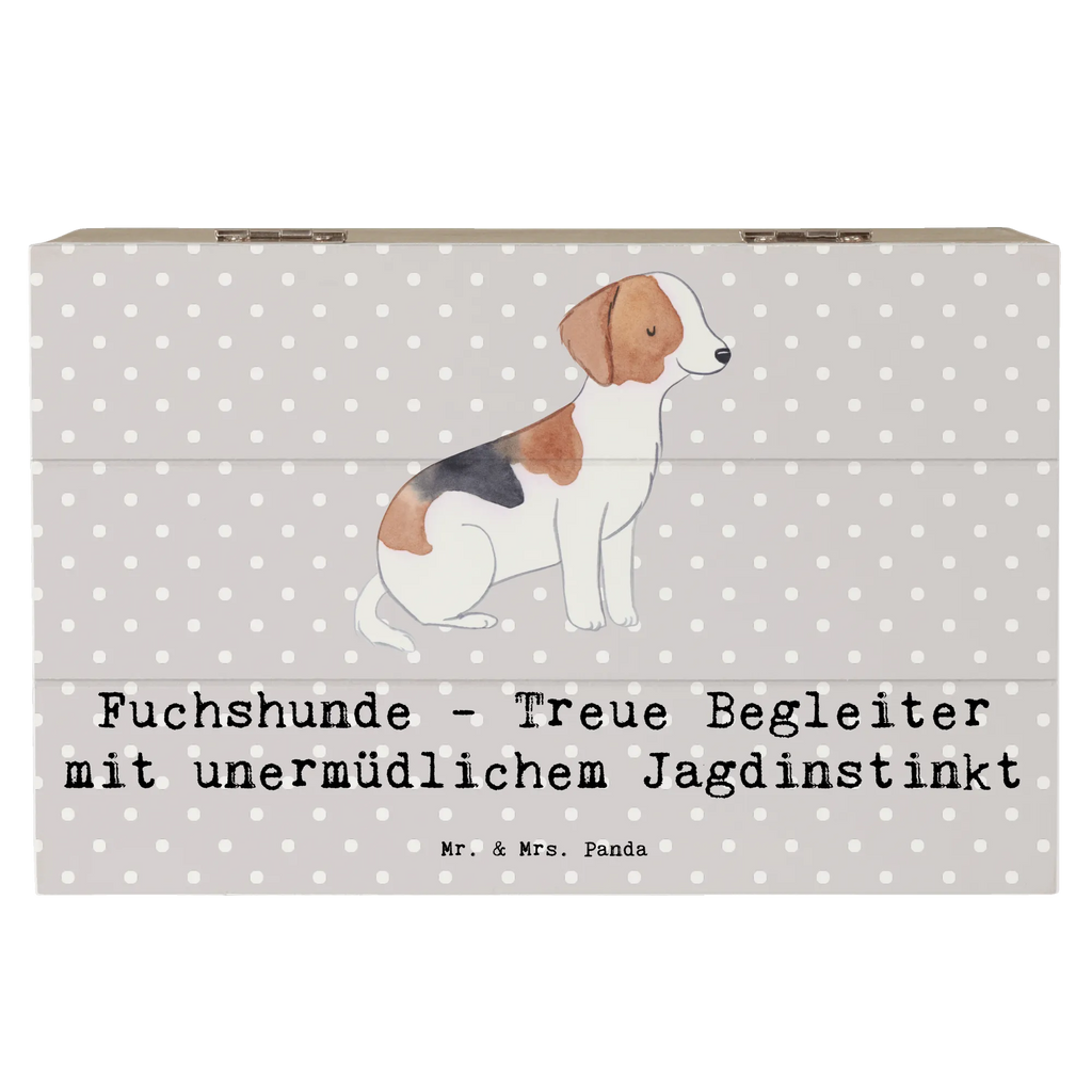 Holzkiste Fuchshunde Treue Holzkiste, Kiste, Schatzkiste, Truhe, Schatulle, XXL, Erinnerungsbox, Erinnerungskiste, Dekokiste, Aufbewahrungsbox, Geschenkbox, Geschenkdose, Hund, Hunderasse, Rassehund, Hundebesitzer, Geschenk, Tierfreund, Schenken, Welpe