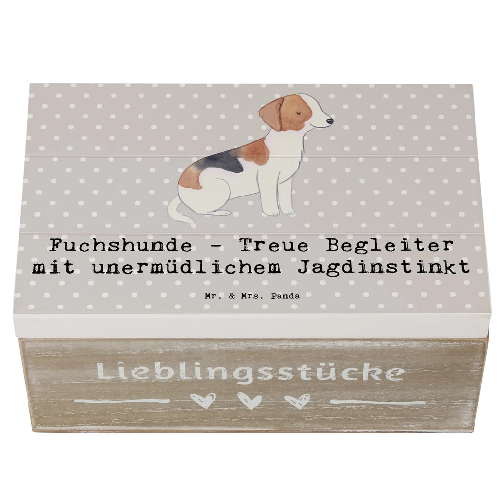 Holzkiste Fuchshunde Treue Holzkiste, Kiste, Schatzkiste, Truhe, Schatulle, XXL, Erinnerungsbox, Erinnerungskiste, Dekokiste, Aufbewahrungsbox, Geschenkbox, Geschenkdose, Hund, Hunderasse, Rassehund, Hundebesitzer, Geschenk, Tierfreund, Schenken, Welpe