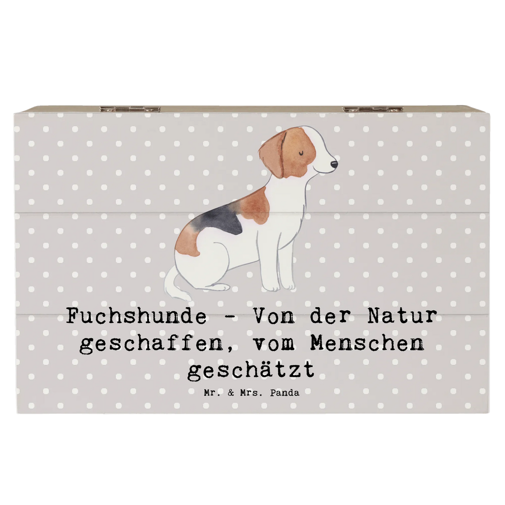 Holzkiste Fuchshunde Liebe Holzkiste, Kiste, Schatzkiste, Truhe, Schatulle, XXL, Erinnerungsbox, Erinnerungskiste, Dekokiste, Aufbewahrungsbox, Geschenkbox, Geschenkdose, Hund, Hunderasse, Rassehund, Hundebesitzer, Geschenk, Tierfreund, Schenken, Welpe