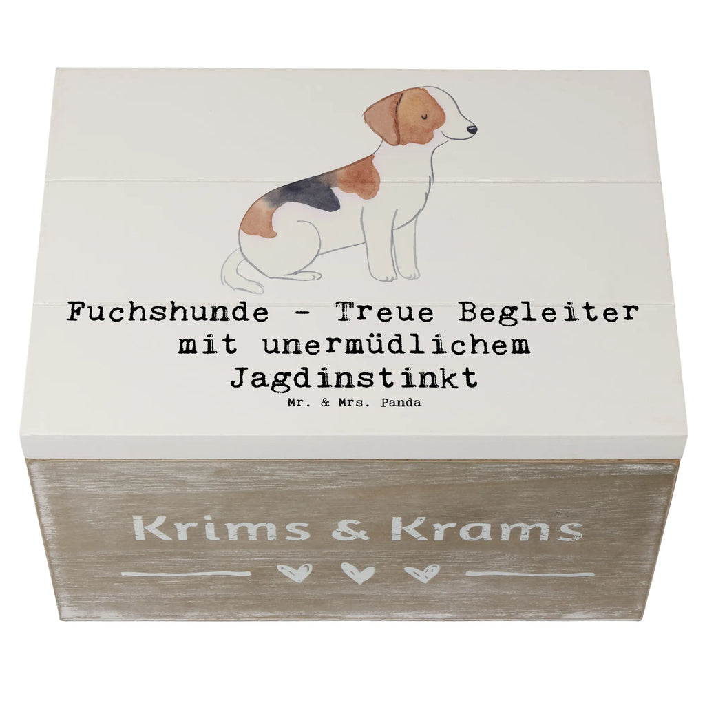 Holzkiste Fuchshunde Treue Holzkiste, Kiste, Schatzkiste, Truhe, Schatulle, XXL, Erinnerungsbox, Erinnerungskiste, Dekokiste, Aufbewahrungsbox, Geschenkbox, Geschenkdose, Hund, Hunderasse, Rassehund, Hundebesitzer, Geschenk, Tierfreund, Schenken, Welpe