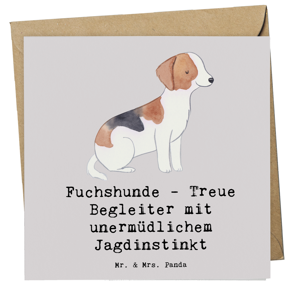 Deluxe Karte Fuchshunde Treue Karte, Grußkarte, Klappkarte, Einladungskarte, Glückwunschkarte, Hochzeitskarte, Geburtstagskarte, Hochwertige Grußkarte, Hochwertige Klappkarte, Hund, Hunderasse, Rassehund, Hundebesitzer, Geschenk, Tierfreund, Schenken, Welpe