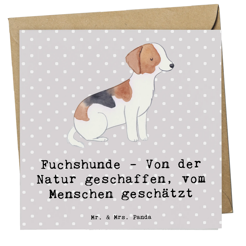 Deluxe Karte Fuchshunde Liebe Karte, Grußkarte, Klappkarte, Einladungskarte, Glückwunschkarte, Hochzeitskarte, Geburtstagskarte, Hochwertige Grußkarte, Hochwertige Klappkarte, Hund, Hunderasse, Rassehund, Hundebesitzer, Geschenk, Tierfreund, Schenken, Welpe