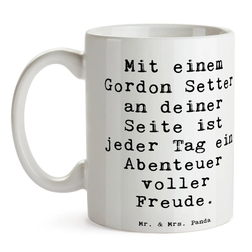 Tasse Spruch Gordon Setter Freude Tasse, Kaffeetasse, Teetasse, Becher, Kaffeebecher, Teebecher, Keramiktasse, Porzellantasse, Büro Tasse, Geschenk Tasse, Tasse Sprüche, Tasse Motive, Kaffeetassen, Tasse bedrucken, Designer Tasse, Cappuccino Tassen, Schöne Teetassen, Hund, Hunderasse, Rassehund, Hundebesitzer, Geschenk, Tierfreund, Schenken, Welpe