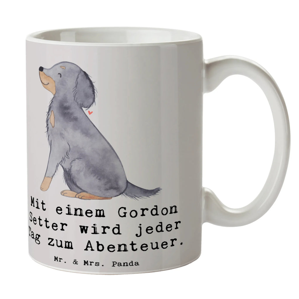 Tasse Gordon Setter Abenteuer Tasse, Kaffeetasse, Teetasse, Becher, Kaffeebecher, Teebecher, Keramiktasse, Porzellantasse, Büro Tasse, Geschenk Tasse, Tasse Sprüche, Tasse Motive, Kaffeetassen, Tasse bedrucken, Designer Tasse, Cappuccino Tassen, Schöne Teetassen, Hund, Hunderasse, Rassehund, Hundebesitzer, Geschenk, Tierfreund, Schenken, Welpe