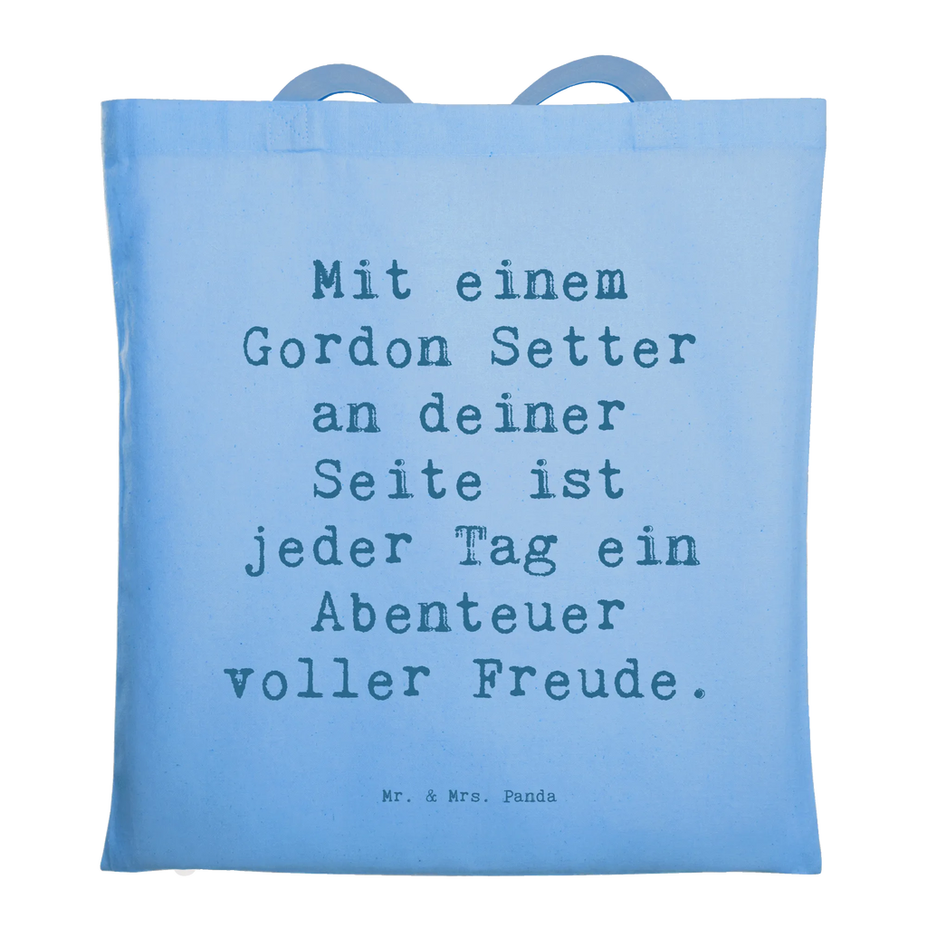 Tragetasche Spruch Gordon Setter Freude Beuteltasche, Beutel, Einkaufstasche, Jutebeutel, Stoffbeutel, Tasche, Shopper, Umhängetasche, Strandtasche, Schultertasche, Stofftasche, Tragetasche, Badetasche, Jutetasche, Einkaufstüte, Laptoptasche, Hund, Hunderasse, Rassehund, Hundebesitzer, Geschenk, Tierfreund, Schenken, Welpe