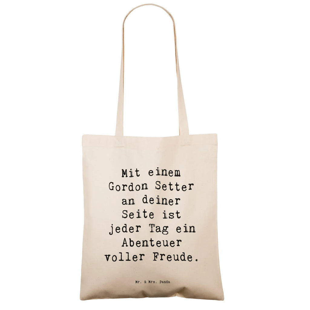 Tragetasche Spruch Gordon Setter Freude Beuteltasche, Beutel, Einkaufstasche, Jutebeutel, Stoffbeutel, Tasche, Shopper, Umhängetasche, Strandtasche, Schultertasche, Stofftasche, Tragetasche, Badetasche, Jutetasche, Einkaufstüte, Laptoptasche, Hund, Hunderasse, Rassehund, Hundebesitzer, Geschenk, Tierfreund, Schenken, Welpe