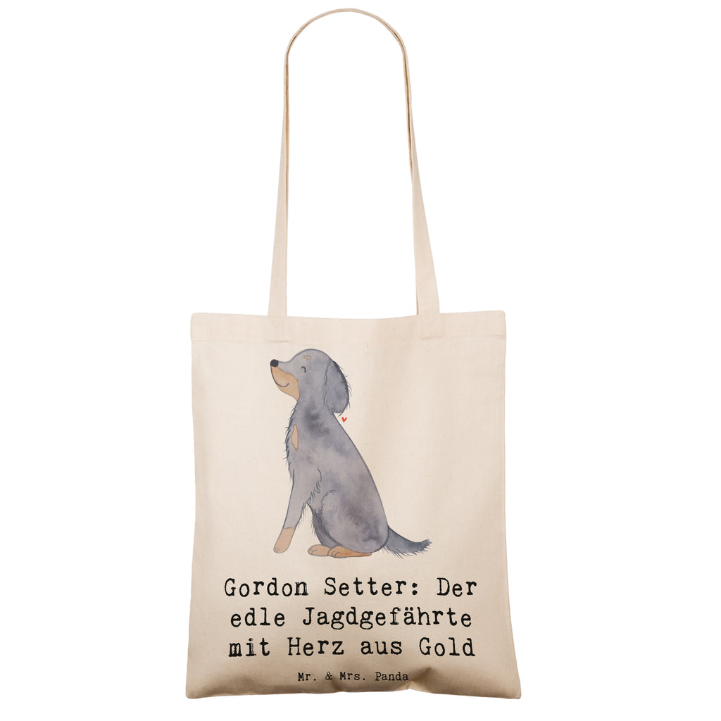 Tragetasche Gordon Setter Beuteltasche, Beutel, Einkaufstasche, Jutebeutel, Stoffbeutel, Tasche, Shopper, Umhängetasche, Strandtasche, Schultertasche, Stofftasche, Tragetasche, Badetasche, Jutetasche, Einkaufstüte, Laptoptasche, Hund, Hunderasse, Rassehund, Hundebesitzer, Geschenk, Tierfreund, Schenken, Welpe