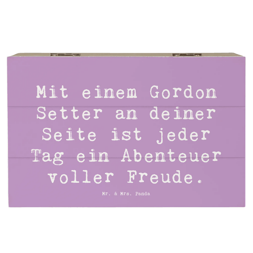 Holzkiste Spruch Gordon Setter Freude Holzkiste, Kiste, Schatzkiste, Truhe, Schatulle, XXL, Erinnerungsbox, Erinnerungskiste, Dekokiste, Aufbewahrungsbox, Geschenkbox, Geschenkdose, Hund, Hunderasse, Rassehund, Hundebesitzer, Geschenk, Tierfreund, Schenken, Welpe