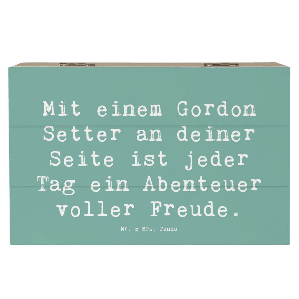 Holzkiste Spruch Gordon Setter Freude Holzkiste, Kiste, Schatzkiste, Truhe, Schatulle, XXL, Erinnerungsbox, Erinnerungskiste, Dekokiste, Aufbewahrungsbox, Geschenkbox, Geschenkdose, Hund, Hunderasse, Rassehund, Hundebesitzer, Geschenk, Tierfreund, Schenken, Welpe