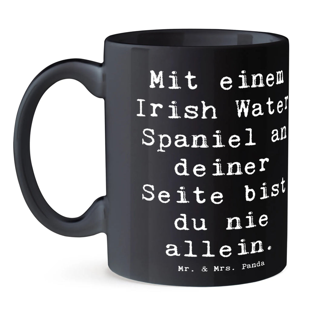 Tasse Spruch Irish Water Spaniel Begleiter Tasse, Kaffeetasse, Teetasse, Becher, Kaffeebecher, Teebecher, Keramiktasse, Porzellantasse, Büro Tasse, Geschenk Tasse, Tasse Sprüche, Tasse Motive, Kaffeetassen, Tasse bedrucken, Designer Tasse, Cappuccino Tassen, Schöne Teetassen, Hund, Hunderasse, Rassehund, Hundebesitzer, Geschenk, Tierfreund, Schenken, Welpe