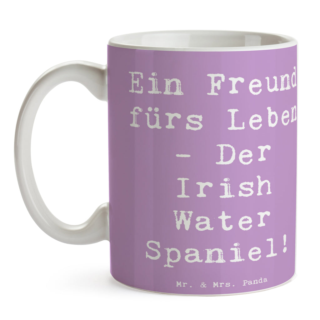 Tasse Spruch Irish Water Spaniel Freund Tasse, Kaffeetasse, Teetasse, Becher, Kaffeebecher, Teebecher, Keramiktasse, Porzellantasse, Büro Tasse, Geschenk Tasse, Tasse Sprüche, Tasse Motive, Kaffeetassen, Tasse bedrucken, Designer Tasse, Cappuccino Tassen, Schöne Teetassen, Hund, Hunderasse, Rassehund, Hundebesitzer, Geschenk, Tierfreund, Schenken, Welpe