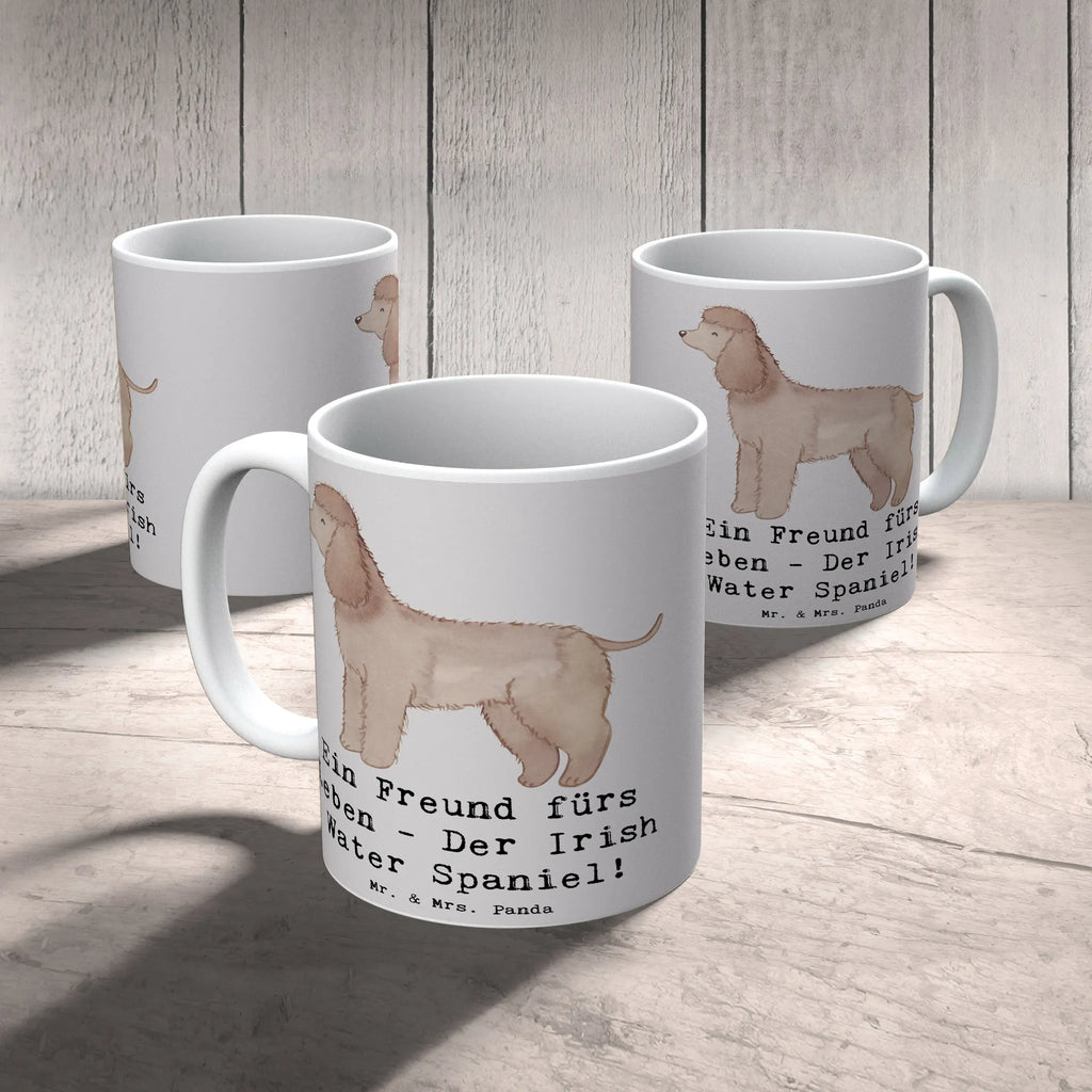 Tasse Irish Water Spaniel Freund Tasse, Kaffeetasse, Teetasse, Becher, Kaffeebecher, Teebecher, Keramiktasse, Porzellantasse, Büro Tasse, Geschenk Tasse, Tasse Sprüche, Tasse Motive, Kaffeetassen, Tasse bedrucken, Designer Tasse, Cappuccino Tassen, Schöne Teetassen, Hund, Hunderasse, Rassehund, Hundebesitzer, Geschenk, Tierfreund, Schenken, Welpe