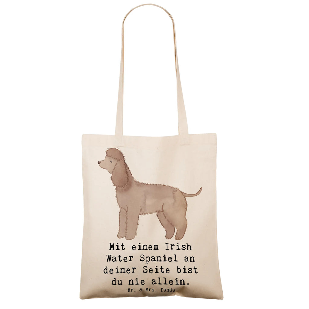 Tragetasche Irish Water Spaniel Begleiter Beuteltasche, Beutel, Einkaufstasche, Jutebeutel, Stoffbeutel, Tasche, Shopper, Umhängetasche, Strandtasche, Schultertasche, Stofftasche, Tragetasche, Badetasche, Jutetasche, Einkaufstüte, Laptoptasche, Hund, Hunderasse, Rassehund, Hundebesitzer, Geschenk, Tierfreund, Schenken, Welpe