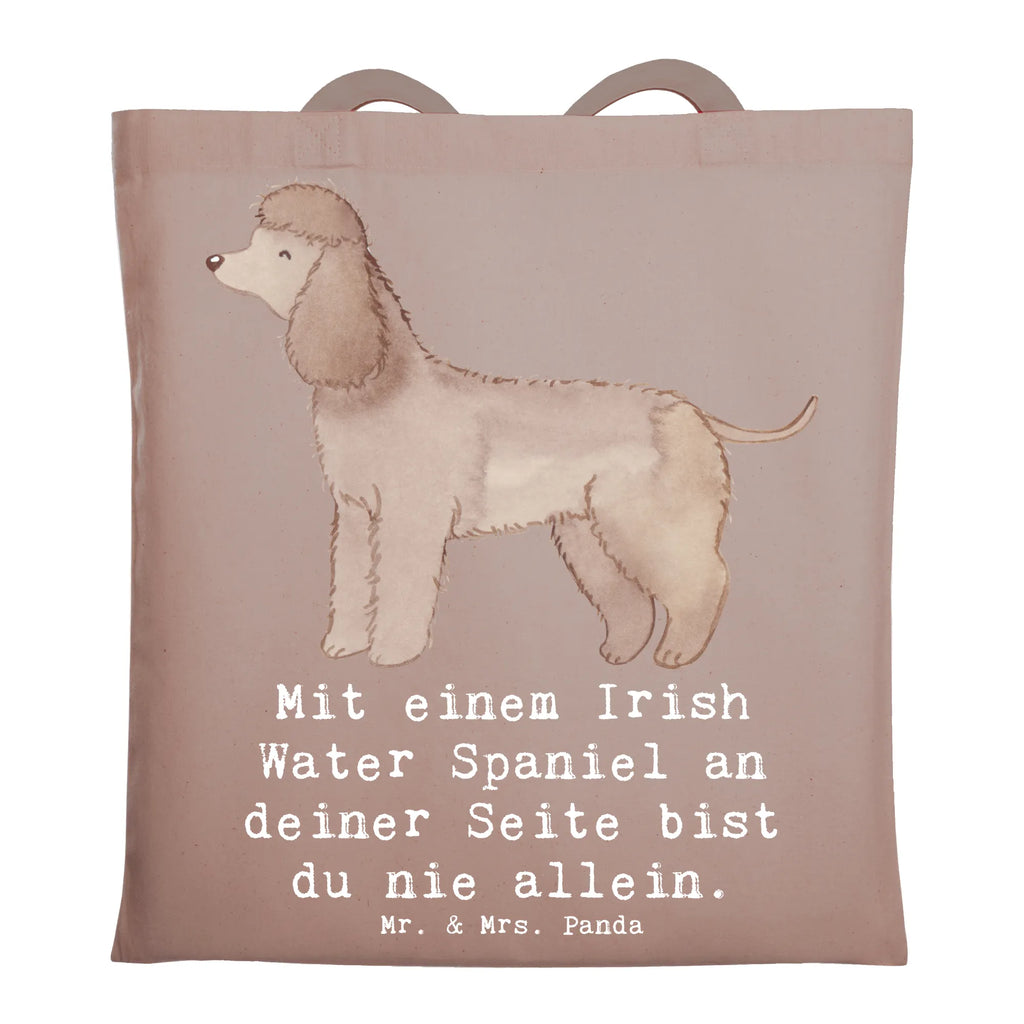 Tragetasche Irish Water Spaniel Begleiter Beuteltasche, Beutel, Einkaufstasche, Jutebeutel, Stoffbeutel, Tasche, Shopper, Umhängetasche, Strandtasche, Schultertasche, Stofftasche, Tragetasche, Badetasche, Jutetasche, Einkaufstüte, Laptoptasche, Hund, Hunderasse, Rassehund, Hundebesitzer, Geschenk, Tierfreund, Schenken, Welpe