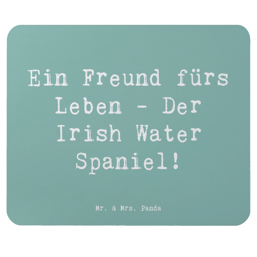 Mauspad Spruch Irish Water Spaniel Freund Mousepad, Computer zubehör, Büroausstattung, PC Zubehör, Arbeitszimmer, Mauspad, Einzigartiges Mauspad, Designer Mauspad, Mausunterlage, Mauspad Büro, Hund, Hunderasse, Rassehund, Hundebesitzer, Geschenk, Tierfreund, Schenken, Welpe