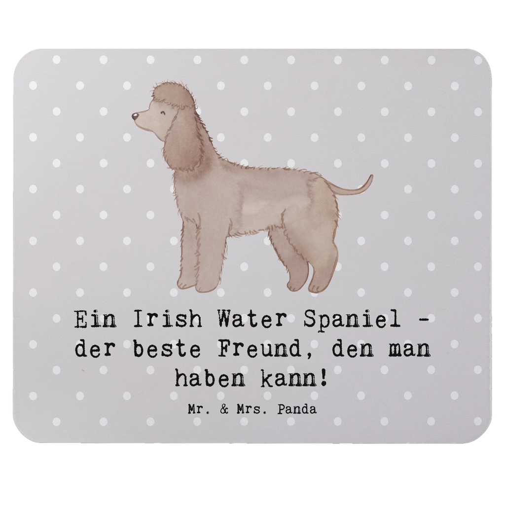 Mauspad Irish Water Spaniel Freund Mousepad, Computer zubehör, Büroausstattung, PC Zubehör, Arbeitszimmer, Mauspad, Einzigartiges Mauspad, Designer Mauspad, Mausunterlage, Mauspad Büro, Hund, Hunderasse, Rassehund, Hundebesitzer, Geschenk, Tierfreund, Schenken, Welpe