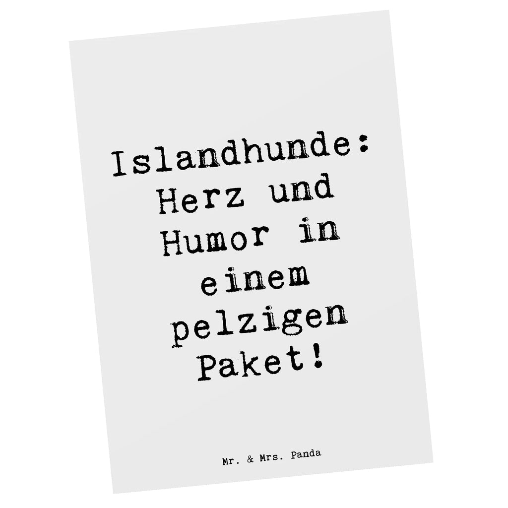 Postkarte Spruch Islandhund Freude Postkarte, Karte, Geschenkkarte, Grußkarte, Einladung, Ansichtskarte, Geburtstagskarte, Einladungskarte, Dankeskarte, Ansichtskarten, Einladung Geburtstag, Einladungskarten Geburtstag, Hund, Hunderasse, Rassehund, Hundebesitzer, Geschenk, Tierfreund, Schenken, Welpe