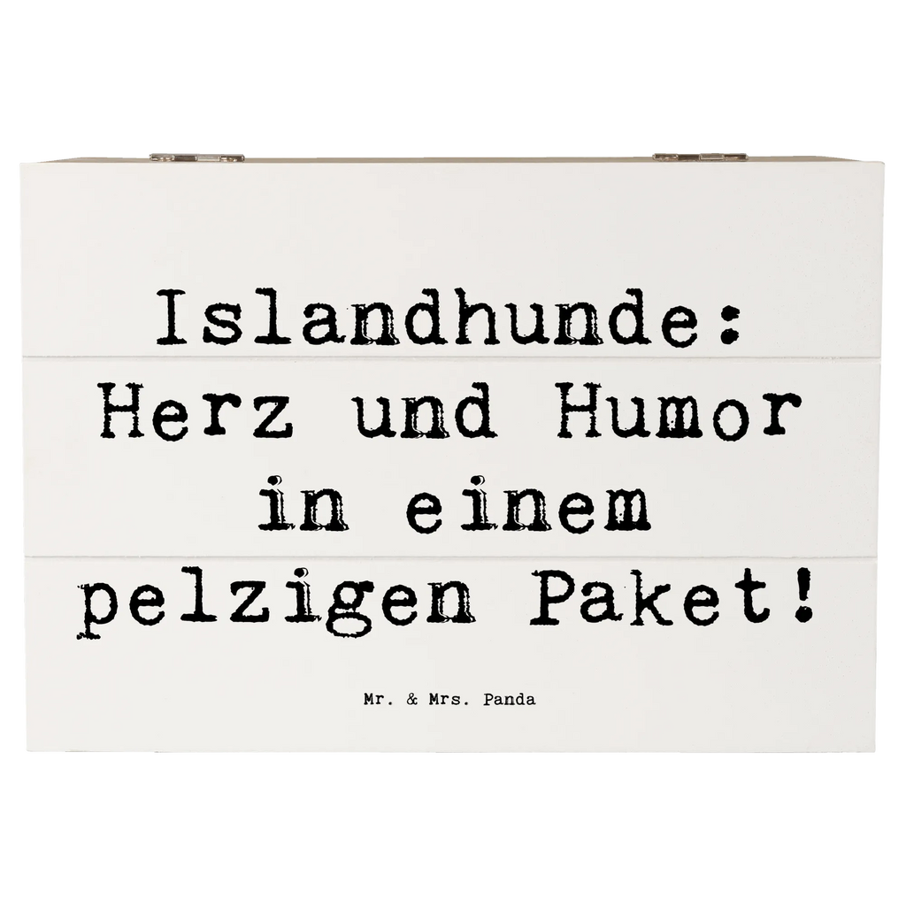 Holzkiste Spruch Islandhund Freude Holzkiste, Kiste, Schatzkiste, Truhe, Schatulle, XXL, Erinnerungsbox, Erinnerungskiste, Dekokiste, Aufbewahrungsbox, Geschenkbox, Geschenkdose, Hund, Hunderasse, Rassehund, Hundebesitzer, Geschenk, Tierfreund, Schenken, Welpe