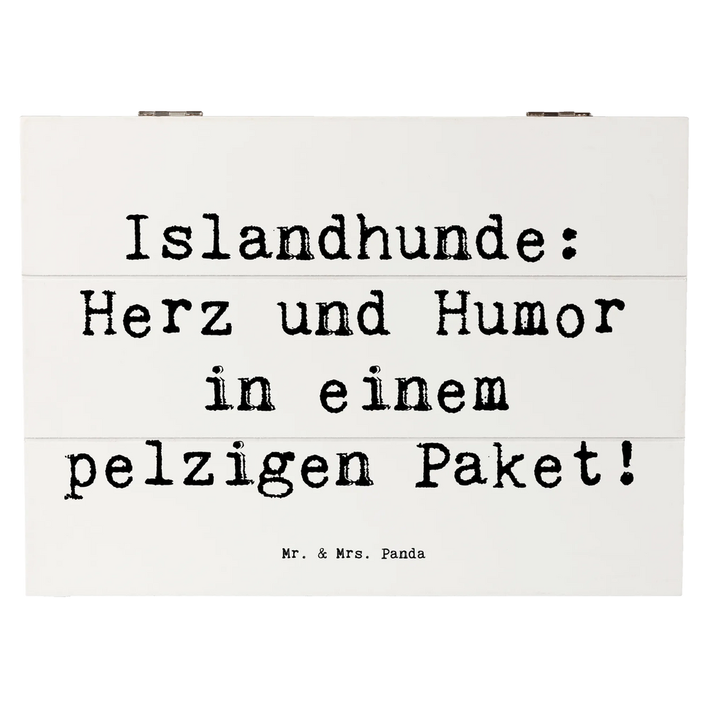 Holzkiste Spruch Islandhund Freude Holzkiste, Kiste, Schatzkiste, Truhe, Schatulle, XXL, Erinnerungsbox, Erinnerungskiste, Dekokiste, Aufbewahrungsbox, Geschenkbox, Geschenkdose, Hund, Hunderasse, Rassehund, Hundebesitzer, Geschenk, Tierfreund, Schenken, Welpe