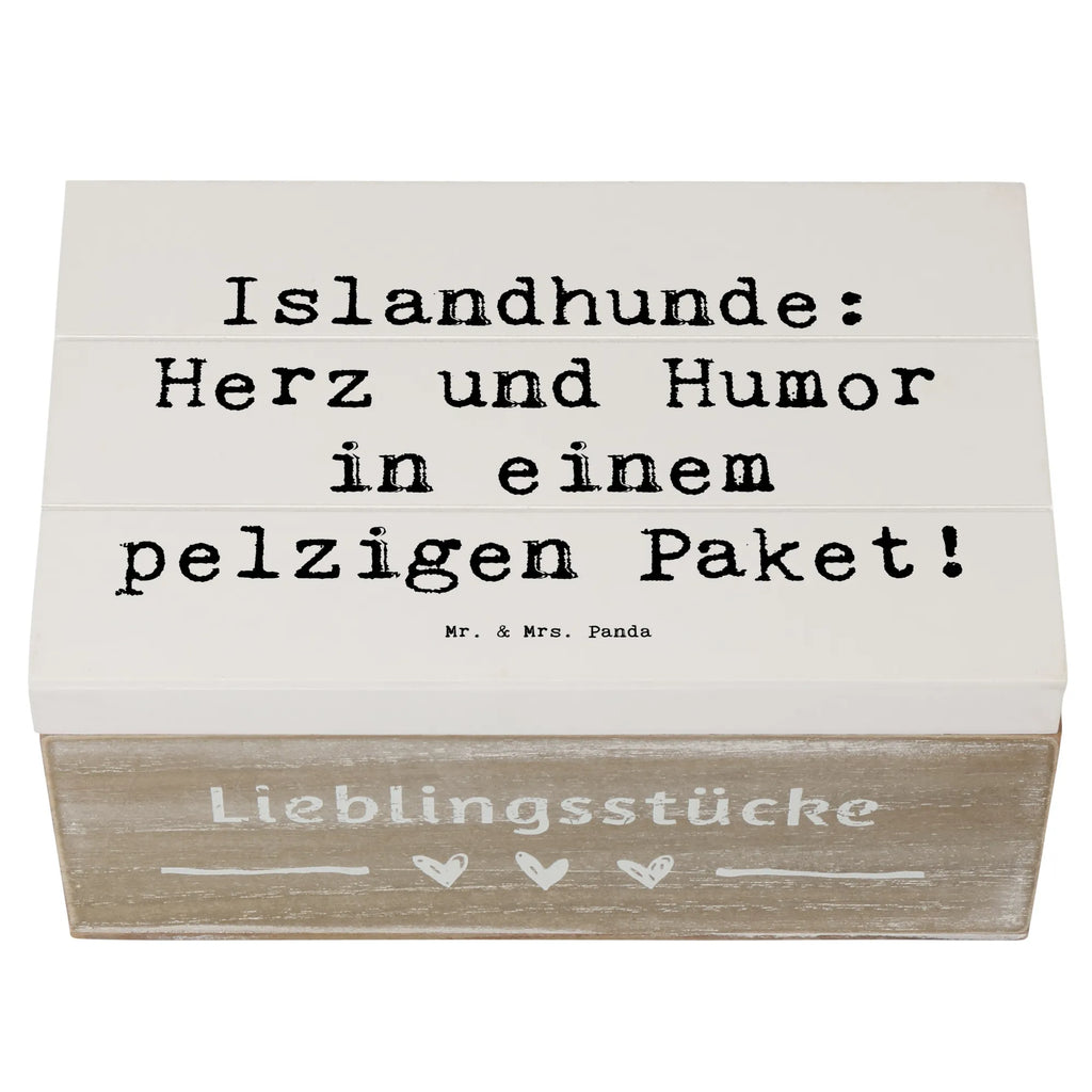 Holzkiste Spruch Islandhund Freude Holzkiste, Kiste, Schatzkiste, Truhe, Schatulle, XXL, Erinnerungsbox, Erinnerungskiste, Dekokiste, Aufbewahrungsbox, Geschenkbox, Geschenkdose, Hund, Hunderasse, Rassehund, Hundebesitzer, Geschenk, Tierfreund, Schenken, Welpe