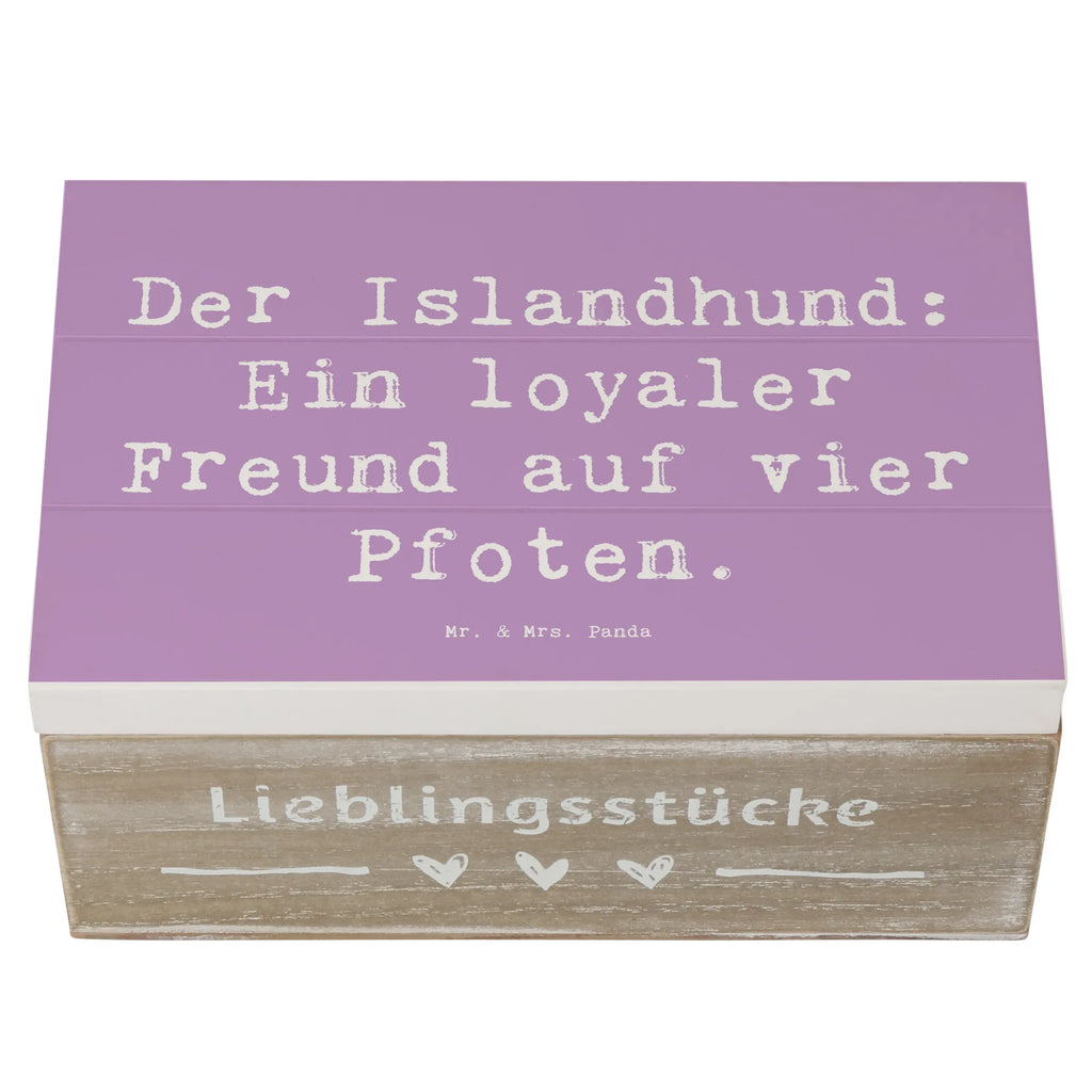 Holzkiste Spruch Treuer Islandhund Holzkiste, Kiste, Schatzkiste, Truhe, Schatulle, XXL, Erinnerungsbox, Erinnerungskiste, Dekokiste, Aufbewahrungsbox, Geschenkbox, Geschenkdose, Hund, Hunderasse, Rassehund, Hundebesitzer, Geschenk, Tierfreund, Schenken, Welpe