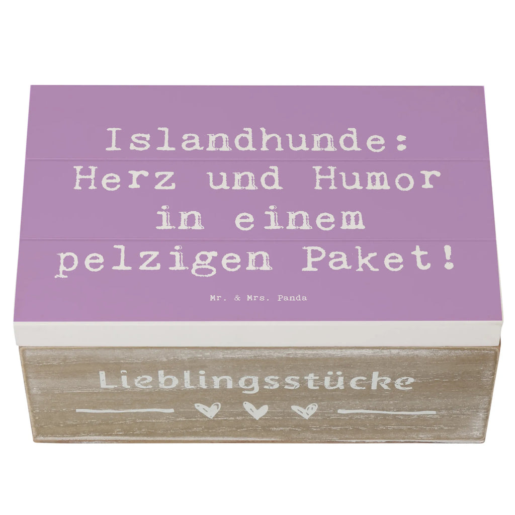 Holzkiste Spruch Islandhund Freude Holzkiste, Kiste, Schatzkiste, Truhe, Schatulle, XXL, Erinnerungsbox, Erinnerungskiste, Dekokiste, Aufbewahrungsbox, Geschenkbox, Geschenkdose, Hund, Hunderasse, Rassehund, Hundebesitzer, Geschenk, Tierfreund, Schenken, Welpe