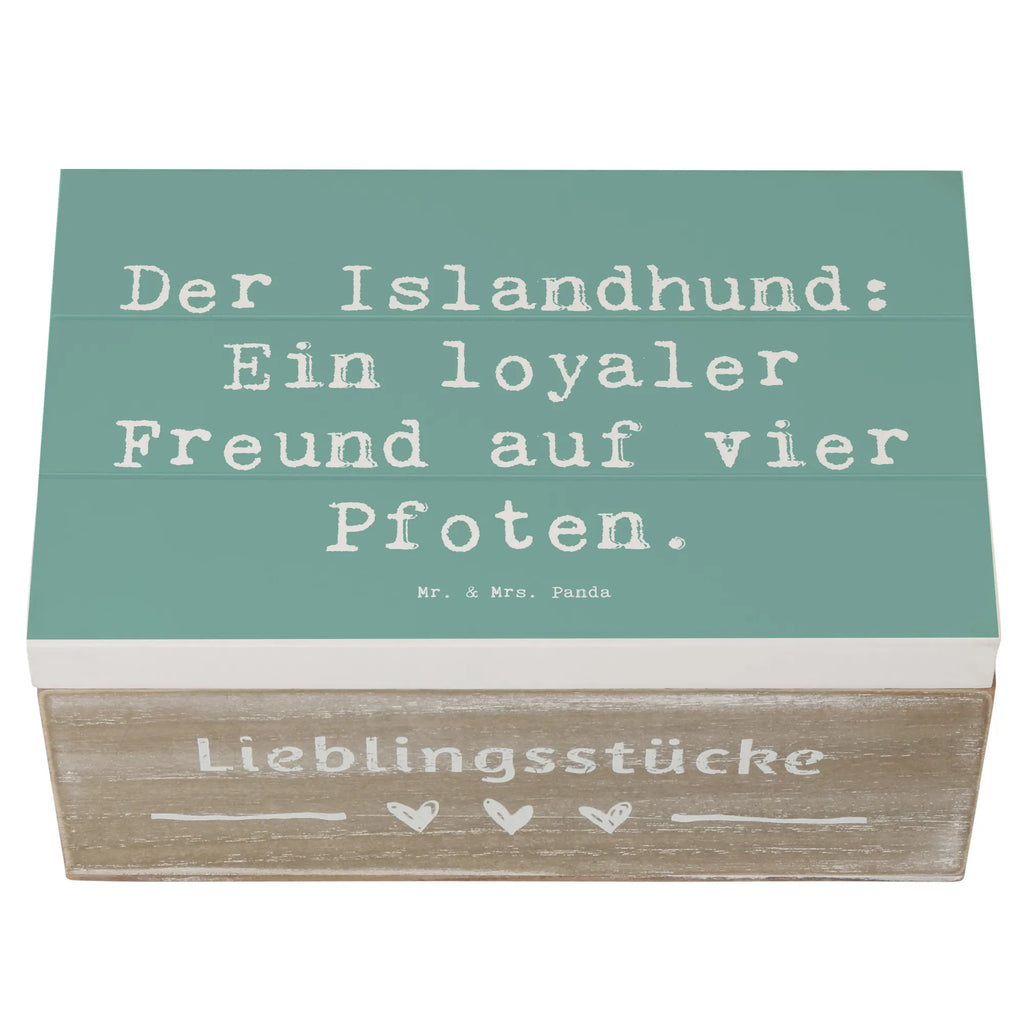 Holzkiste Spruch Treuer Islandhund Holzkiste, Kiste, Schatzkiste, Truhe, Schatulle, XXL, Erinnerungsbox, Erinnerungskiste, Dekokiste, Aufbewahrungsbox, Geschenkbox, Geschenkdose, Hund, Hunderasse, Rassehund, Hundebesitzer, Geschenk, Tierfreund, Schenken, Welpe