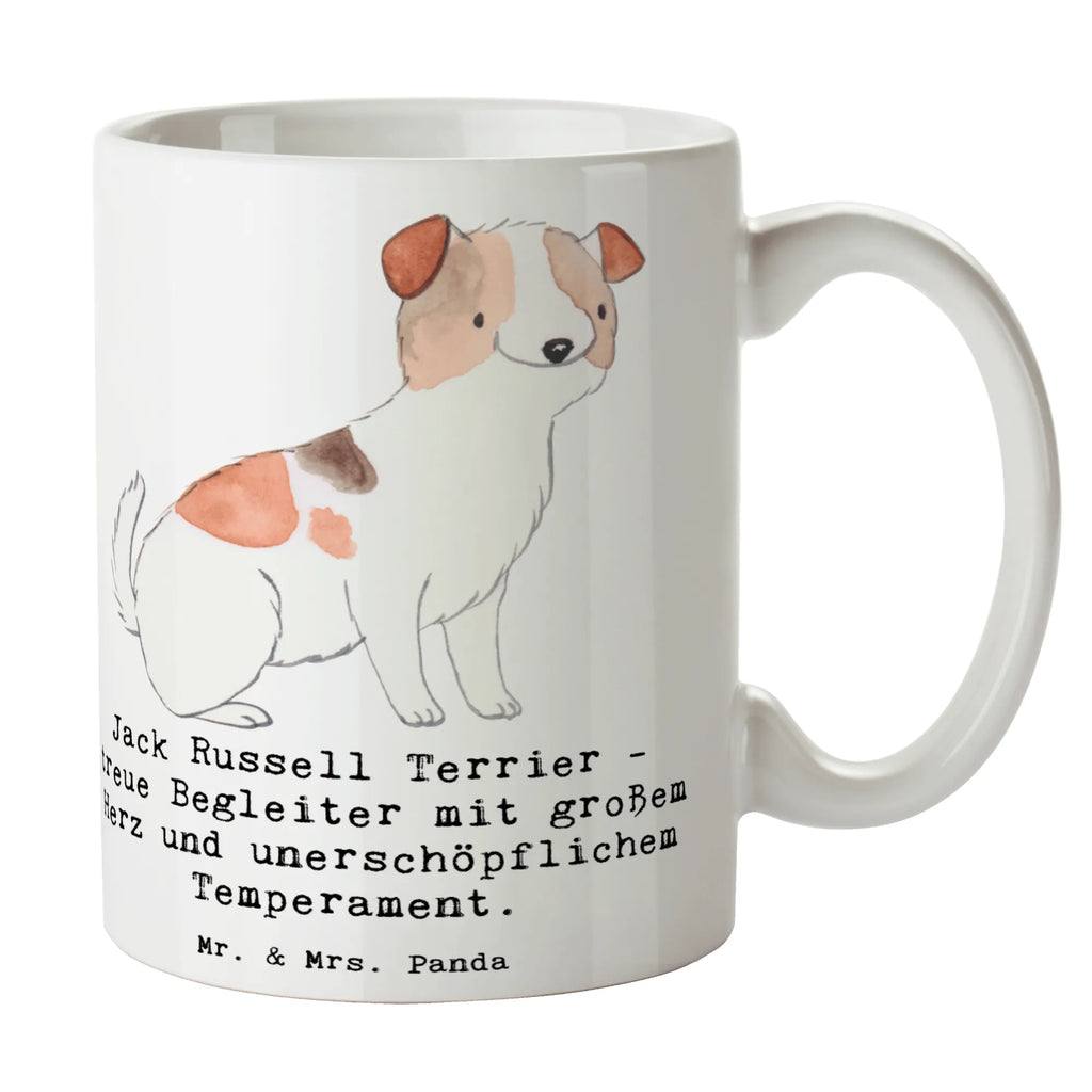 Tasse Jack Russell Terrier - treue Begleiter mit großem Herz und unerschöpflichem Temperament. Tasse, Kaffeetasse, Teetasse, Becher, Kaffeebecher, Teebecher, Keramiktasse, Porzellantasse, Büro Tasse, Geschenk Tasse, Tasse Sprüche, Tasse Motive, Kaffeetassen, Tasse bedrucken, Designer Tasse, Cappuccino Tassen, Schöne Teetassen, Hund, Hunderasse, Rassehund, Hundebesitzer, Geschenk, Tierfreund, Schenken, Welpe