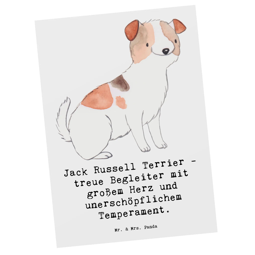 Postkarte Jack Russell Terrier - treue Begleiter mit großem Herz und unerschöpflichem Temperament. Postkarte, Karte, Geschenkkarte, Grußkarte, Einladung, Ansichtskarte, Geburtstagskarte, Einladungskarte, Dankeskarte, Ansichtskarten, Einladung Geburtstag, Einladungskarten Geburtstag, Hund, Hunderasse, Rassehund, Hundebesitzer, Geschenk, Tierfreund, Schenken, Welpe