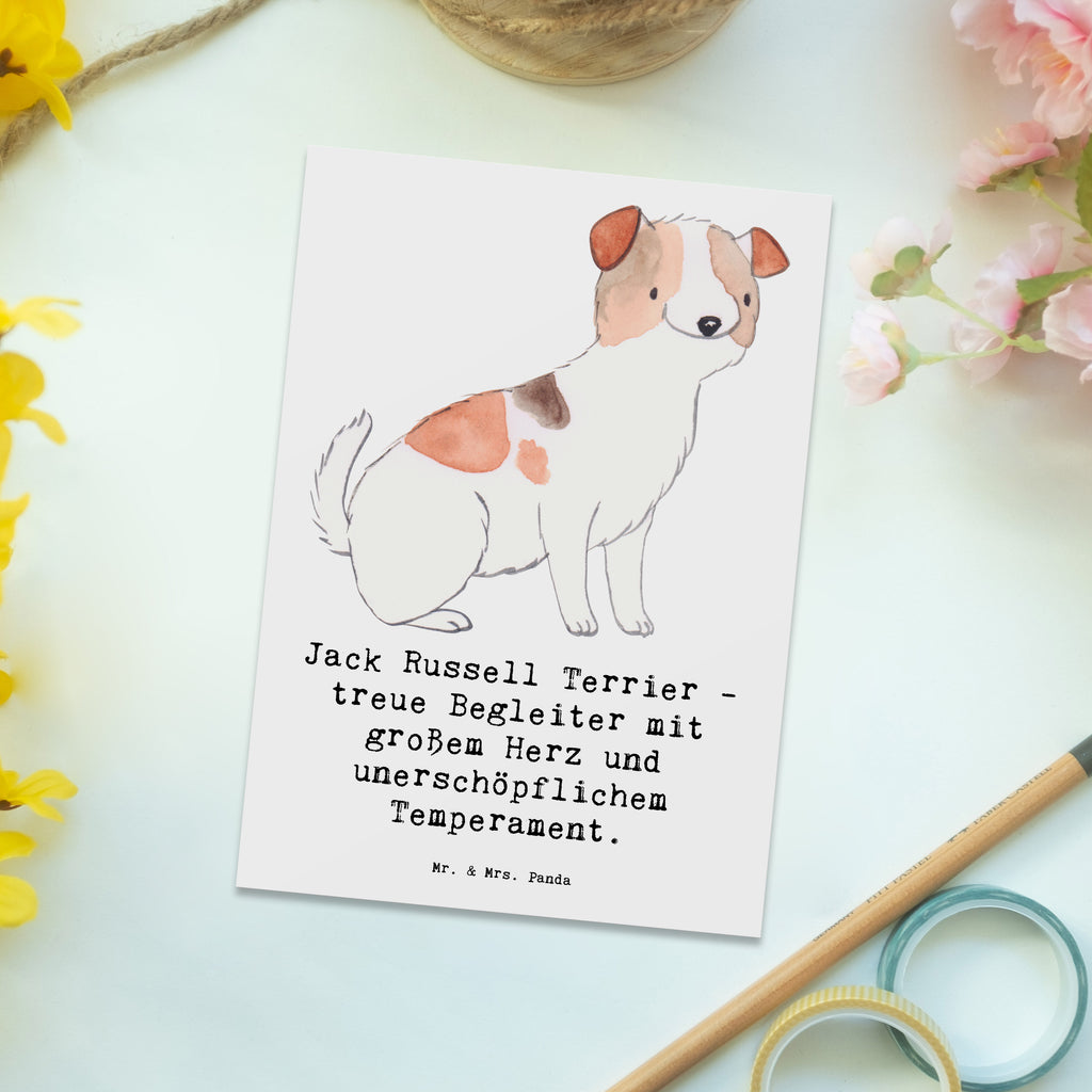 Postkarte Jack Russell Terrier - treue Begleiter mit großem Herz und unerschöpflichem Temperament. Postkarte, Karte, Geschenkkarte, Grußkarte, Einladung, Ansichtskarte, Geburtstagskarte, Einladungskarte, Dankeskarte, Ansichtskarten, Einladung Geburtstag, Einladungskarten Geburtstag, Hund, Hunderasse, Rassehund, Hundebesitzer, Geschenk, Tierfreund, Schenken, Welpe