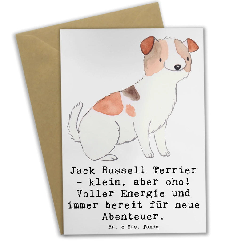 Grußkarte Jack Russell Terrier Grußkarte, Klappkarte, Einladungskarte, Glückwunschkarte, Hochzeitskarte, Geburtstagskarte, Karte, Ansichtskarten, Hund, Hunderasse, Rassehund, Hundebesitzer, Geschenk, Tierfreund, Schenken, Welpe