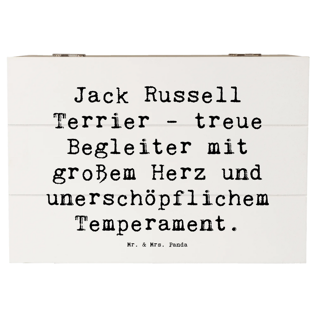 Holzkiste Spruch Jack Russell Terrier - treue Begleiter mit großem Herz und unerschöpflichem Temperament. Holzkiste, Kiste, Schatzkiste, Truhe, Schatulle, XXL, Erinnerungsbox, Erinnerungskiste, Dekokiste, Aufbewahrungsbox, Geschenkbox, Geschenkdose, Hund, Hunderasse, Rassehund, Hundebesitzer, Geschenk, Tierfreund, Schenken, Welpe